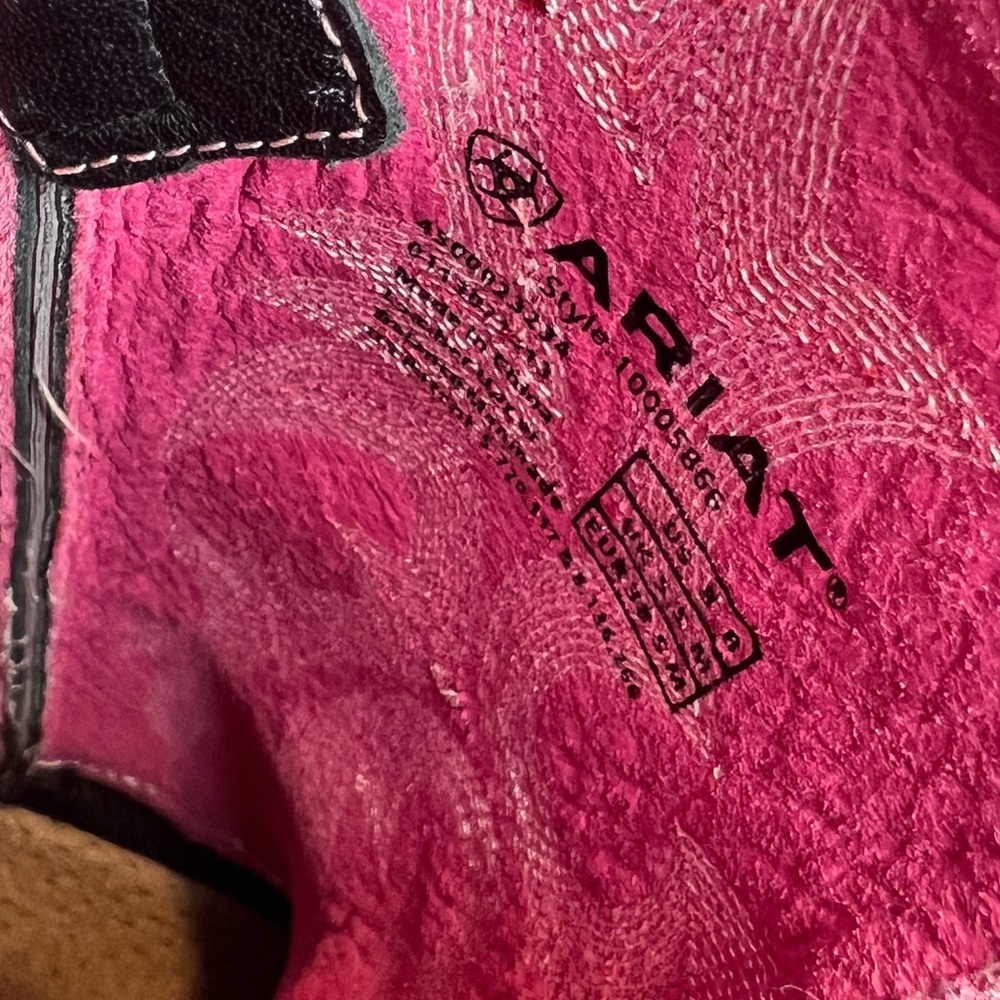 ARIAT Tombstone Western Boot. Women’s Size 8 - Picture 10 of 11